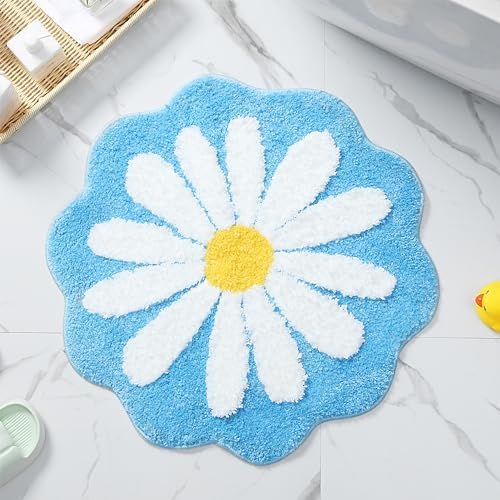 Cute Bath Mat, Water Absorption Non Slip Mat, Soft Machine Wash Rug Mat - Image 3