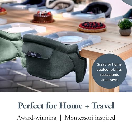 Inglesina Fast Table Chair, Charcoal Gray Melange - Image 6