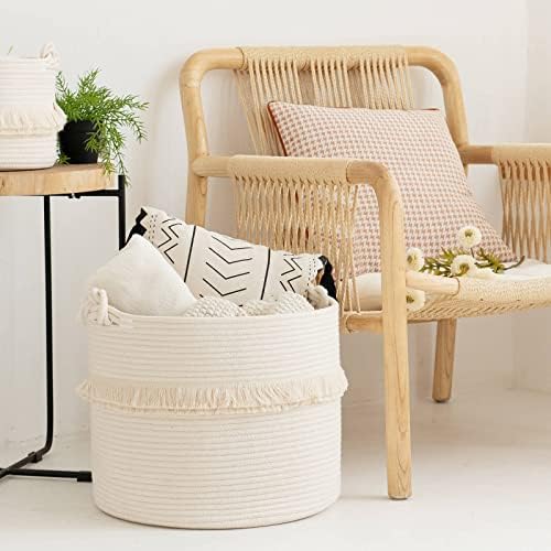 CherryNow 45L Woven Rope Baby Basket - Image 5
