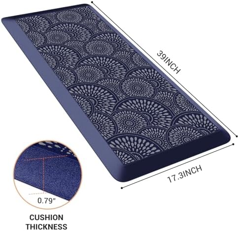 Mattitude 4/5 Inch Kitchen Mat, Waterproof Non-Slip Standing Mats and Rugs - Image 2