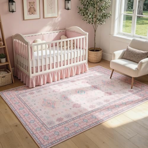 Washable Area Rugs 5x7, Ultra Soft Carpet by BGASZMakeYourHomeMoreCozy