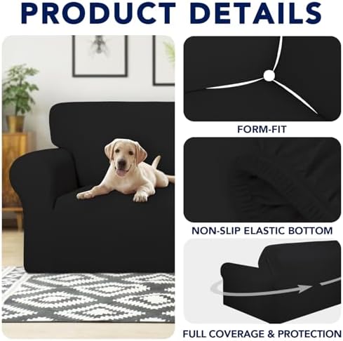 PureFit 100% Waterproof Chair Couch Cover Slipcovers - Image 4