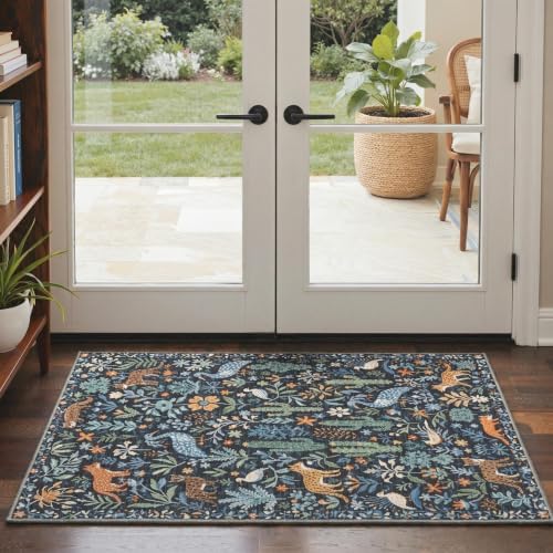 BESBLEE 2'6X6 Washable Kitchen Runner Rug, Animal Non Slip - Image 3