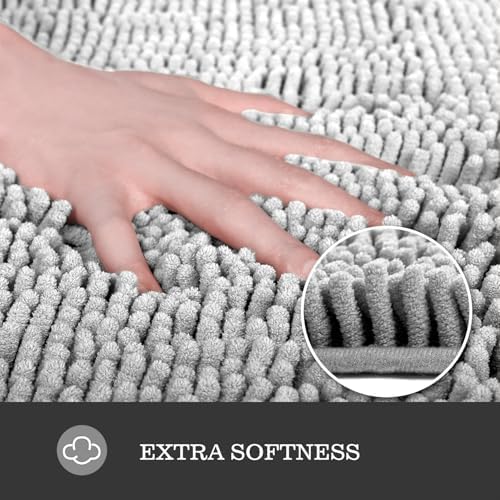 Yeaban Toilet Rugs U-Shape 20"x24" - Image 3
