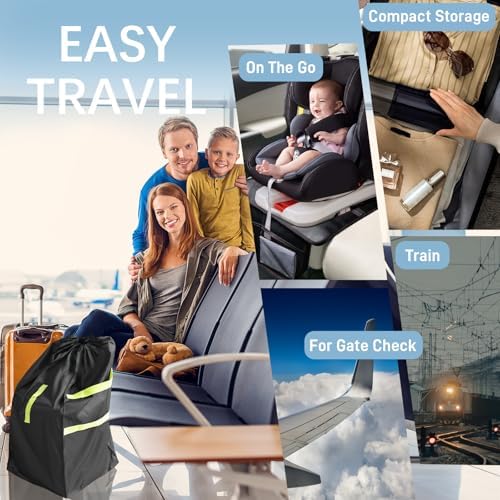 Car Seat Travel Bag for Airplane, Water-Resistant Gate Check Bag - Image 6