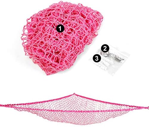 Toy Hammock, Stuffed Animals Hammock, Jumbo Toy Storage Net 83" Wall Sling - Image 6