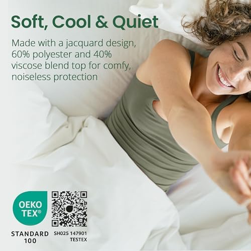 SafeRest Waterproof Twin XL Size Mattress Protector - Image 4