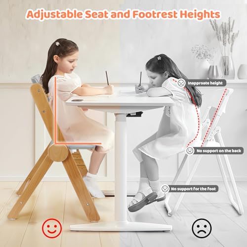 Ezebaby Wooden High Chair Grow - Image 3