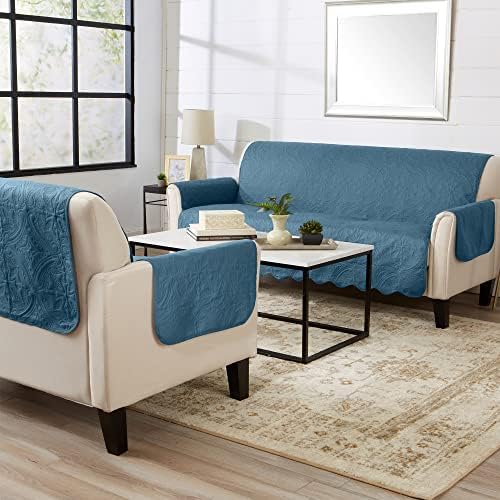 Great Bay Home Reversible Chair Cover - Image 5