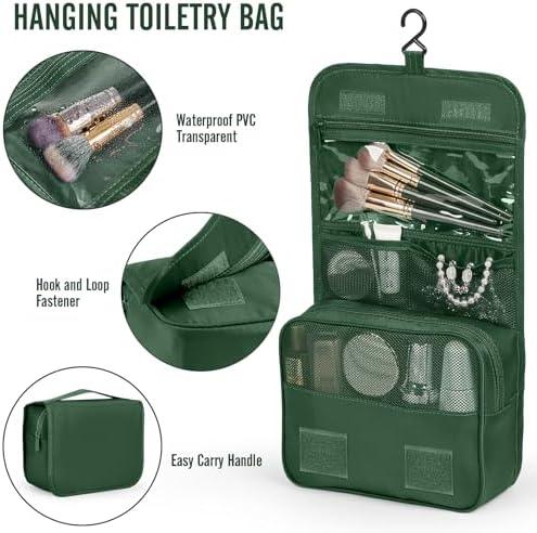 Veken 10 Set Packing Cubes for Travel Essentials, Suitcase Organizer Bags in 4 - Image 3