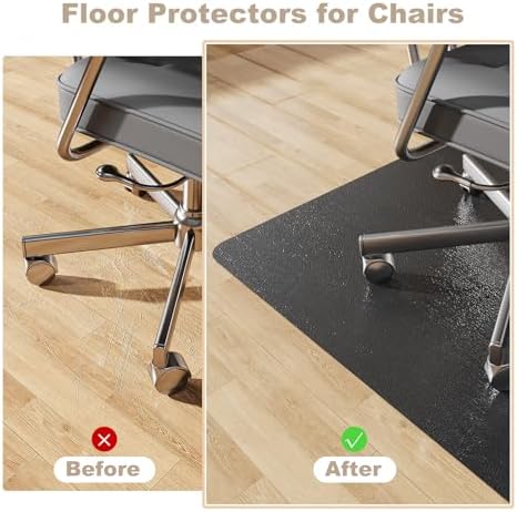 2.0mm 40"x 50" Extra Thick Heavy Duty Chair Mat - Image 3