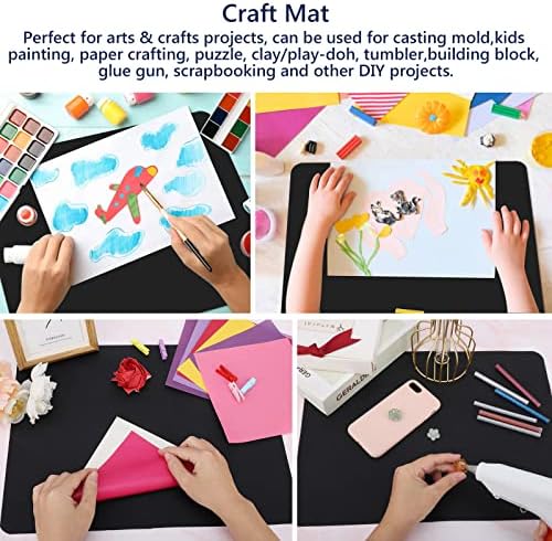 Gartful 2 Pack Silicone Crafting Mats, 15.7" x 11.8" Silicone Mat - Image 5