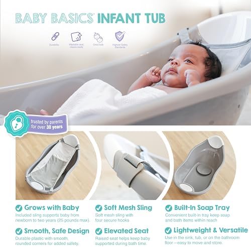 Regalo Baby Basics Infant Bath Tub - Image 6