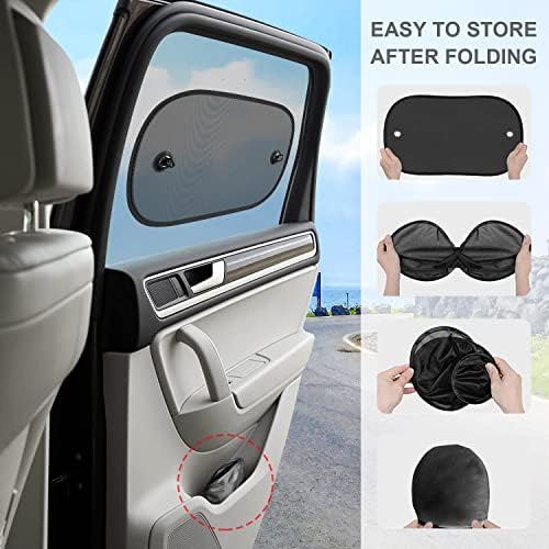 DIZA100 Car Sun Shade, 2 Pack Window Shade - Image 5