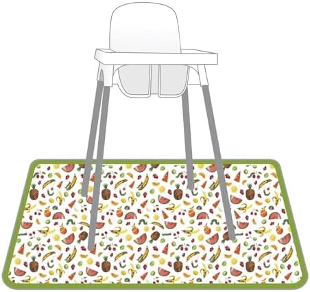 BapronBaby Eric Carle Tropical Fruit Waterproof Splash Mat Floor Cover - Image 3