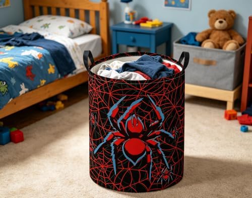 Baby Laundry Basket Baby Nursery Hamper Kids Laundry Basket Toy Storage Bin - Image 6