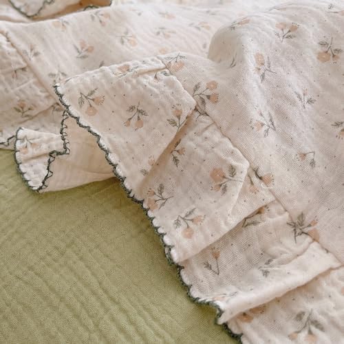 BuLuTu Floral Muslin Toddler Pillowcase - Image 4
