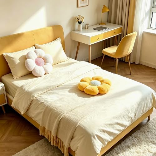 2 Pcs Flower Floor Pillow for Girls - Image 3
