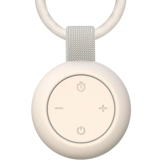 Portable Baby Sound Machine [White Noise for Babies Kids Adults][Sleep Soother][Timer Function][12 Soothing Sounds] 15 Hours Battery Life, Travel,Registry Gift,Shower,Clips on Baby Stroller