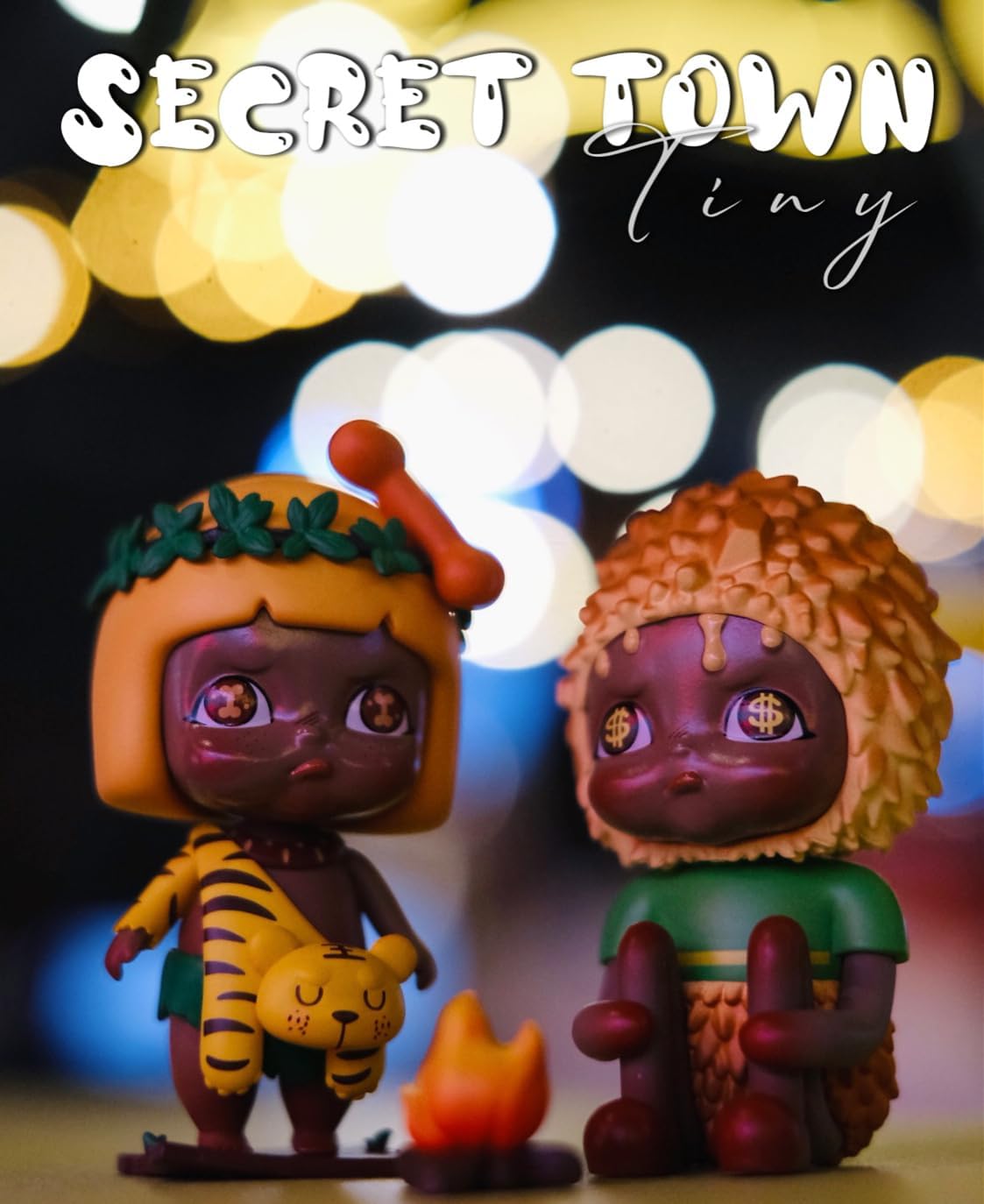Tiny doll Fairytale Town Series 12PCs Random Design Box Toys for Modern Home Halloween Decorations Indoor, Collectible Toy Set for Desk Accessories