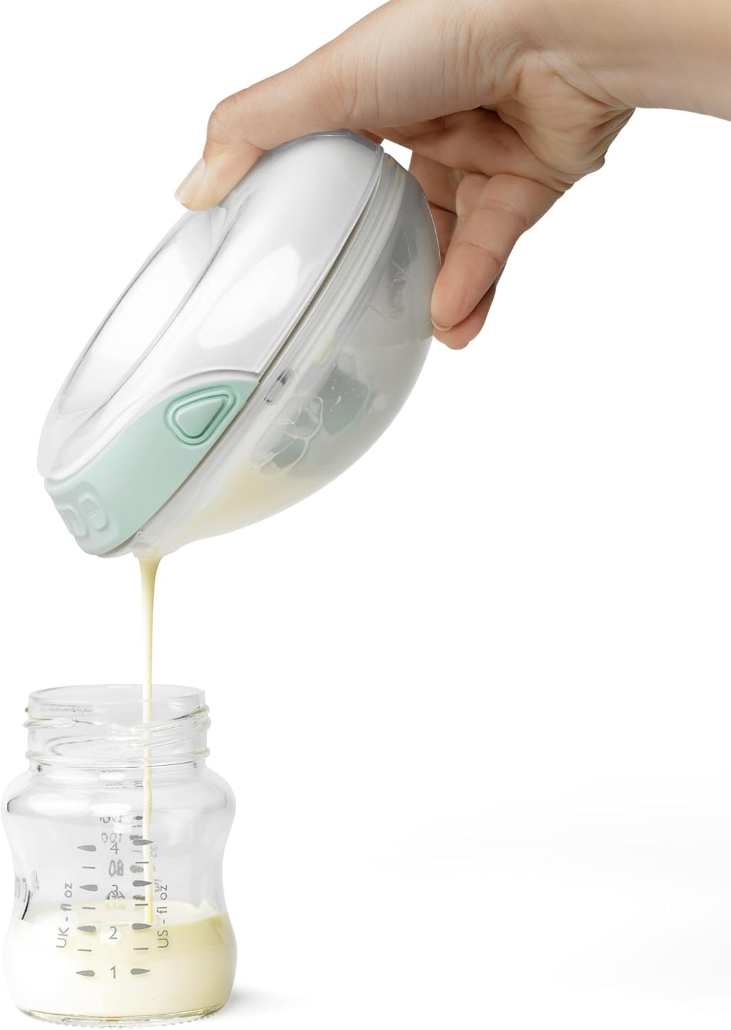 Willow Go - Hands Free Breast Pump - Wearable Breastfeeding Pump - Portable, Electric, Cordless, & 9 Levels of Hospital Grade Suction Strength - Postpartum Essentials - Single Breast Pump