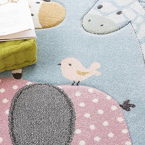 SAFAVIEH Carousel Kids 100 Collection Runner Rug - Image 4