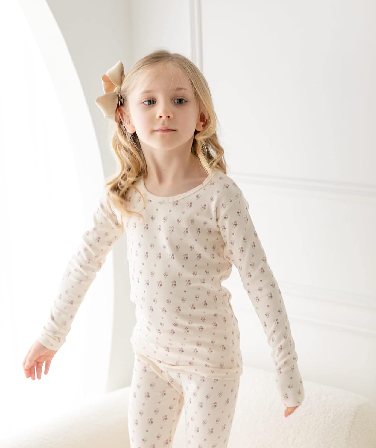 AVAUMA Baby Boys Girls Pajama Set 6M-7T Kids Cute Toddler Snug fit Pattern Design Pjs Cotton Sleepwear