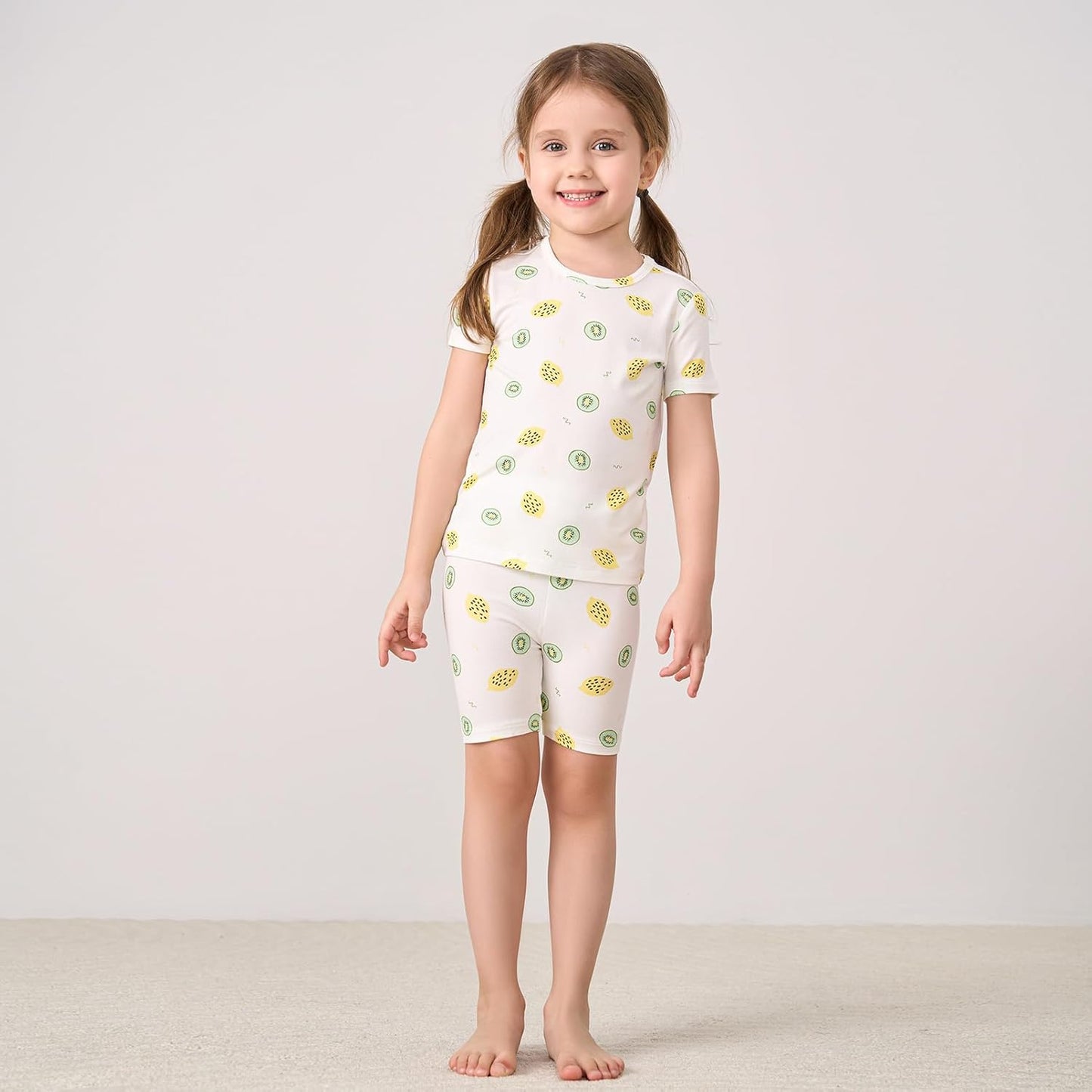 pureborn Baby Toddler Kids Viscose from Bamboo Pajamas Set Pjs 2pcs 18M-8Y