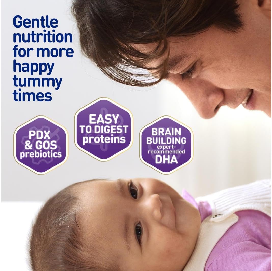 Enfamil NeuroPro Gentlease Baby Formula, Brain Building DHA, HuMO6 Immune Blend, Designed to Reduce Fussiness, Crying, Gas & Spit-up in 24 Hrs, Ready-to-Feed Infant Formula, Liquid, 2 Fl Oz (24 Count)