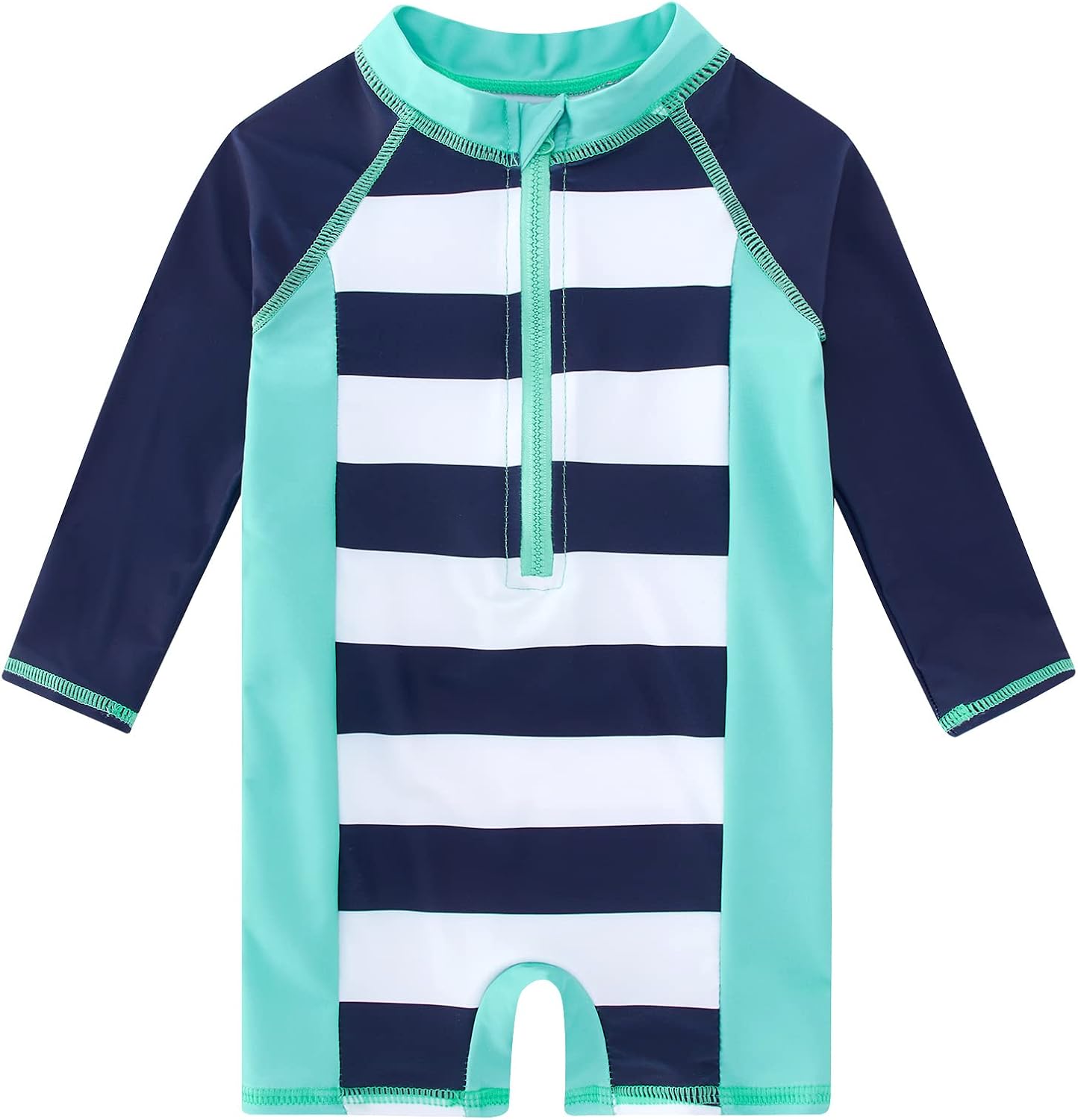 Funnycokid Baby Swimsuit Boy Toddler Bathing Suit Rash Guard UPF 50+ Swimwear 6 Months-4T
