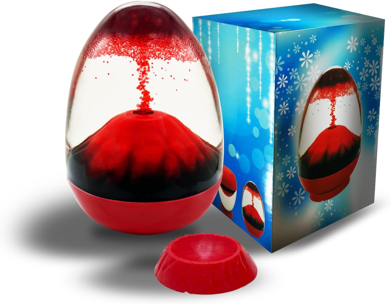Volcano Motion Bubble Machine from The Bottom up to Erupt Imitation Volcanic Toys Sensory Perspective Enjoyment Decompression and Relaxation Volcanic Toy Desk Toy