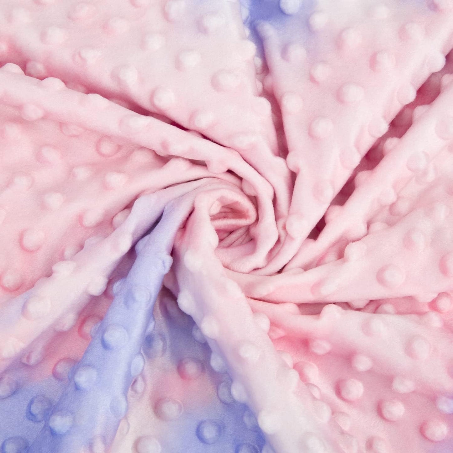 Silky Satin Baby Blanket for Girls Unique Tie Dye Minky Fabric with Soft Luxury Silk Silky Backing Toddlers Blanket for Sleeping Nursery Travel Decoration Purple 30 x 40 Inch