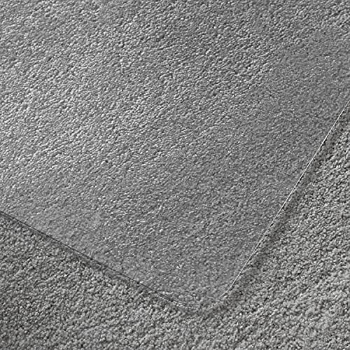 Floortex Poly Rctglr Lipped ChairMat Plush Pile Carpet48X53 - Image 6