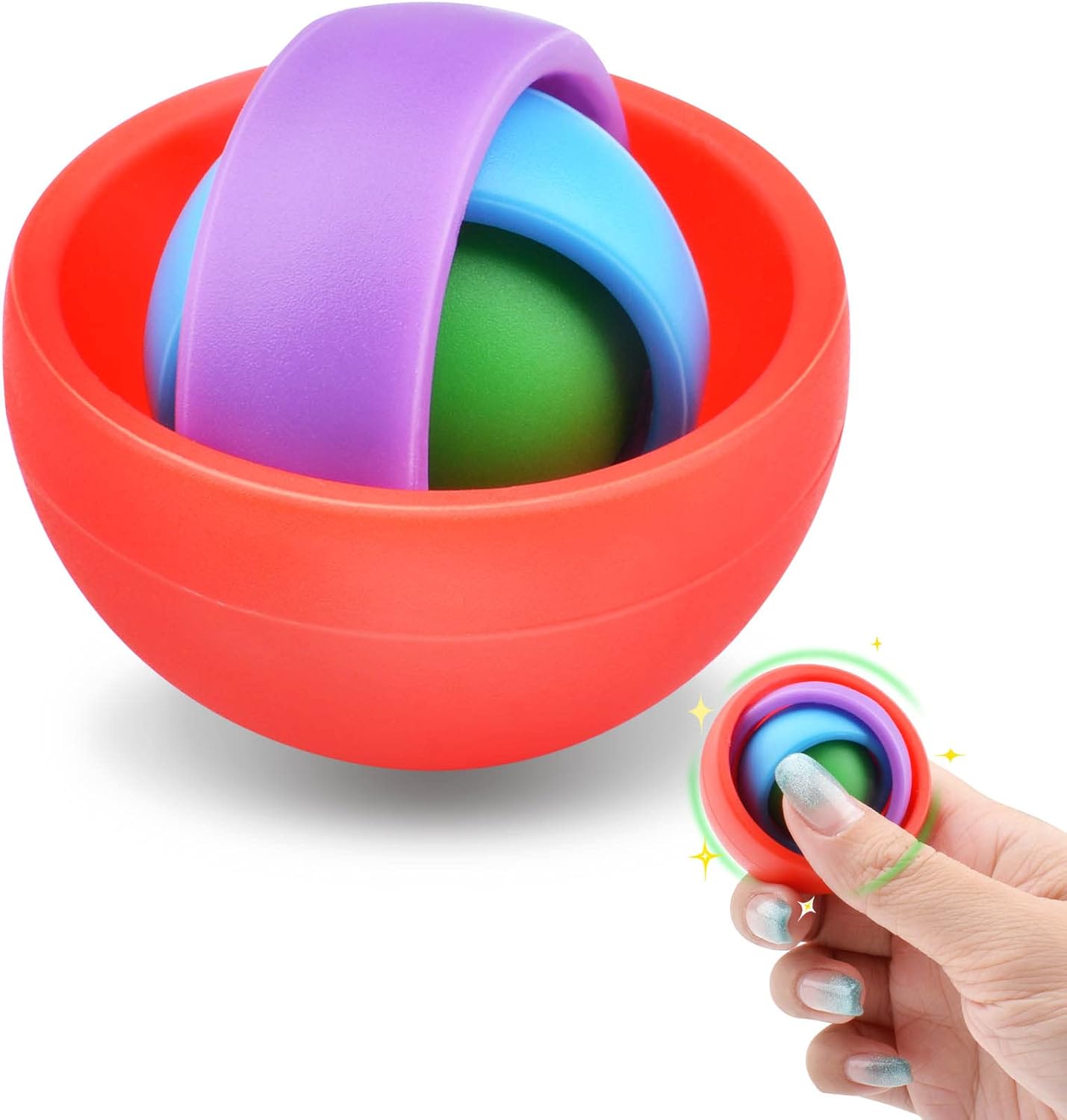 Fidget Toys for Adults, Fidget Stocking Stuffers for Adults, Gifts for Boys Girls Teens Kids Christmas New Year, ADHD Autism Stress Relief Finger Toys
