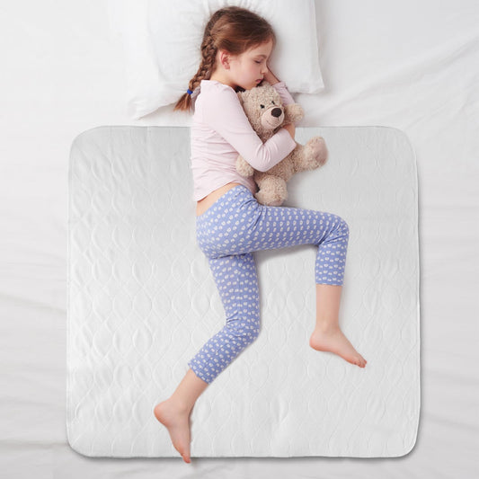Bamuho Pee Pads for Kids 34"x 36", Washable Potty Training Bed Pads for Toddlers with 4 Layers of Protection, Waterproof Bed Pads Great for Children, Adults and Pets
