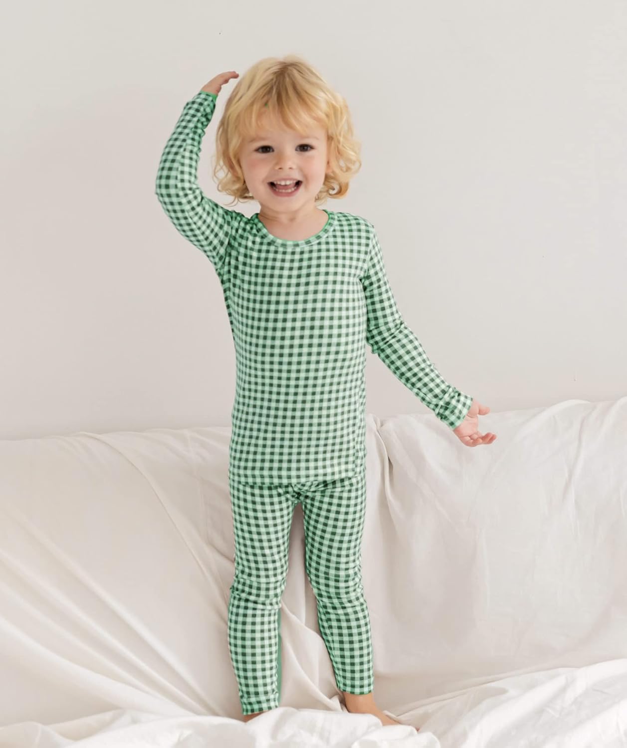 AVAUMA Baby Boys Girls Pajama Set 6M-7T Kids Cute Toddler Snug fit Pattern Design Pjs Cotton Sleepwear