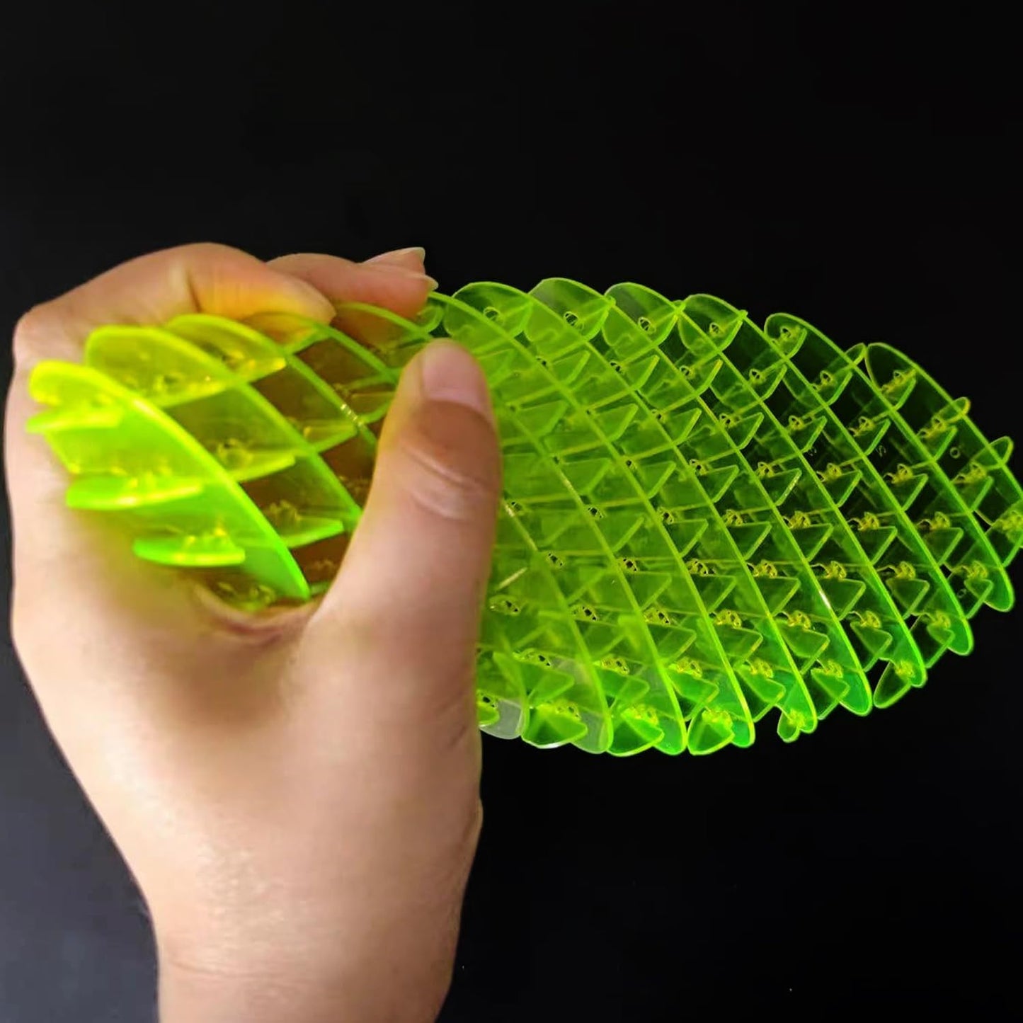 4P Fidget Big Worm Toy｜Sensory Slug Fidget Toy｜ Fidget Toy for Kids&Adults｜ Quiet EDC Resistance Fidget Toy ｜Funny Pocket Fidget Toy｜Sensory Stress Anxiety Relief Toys (Medium)