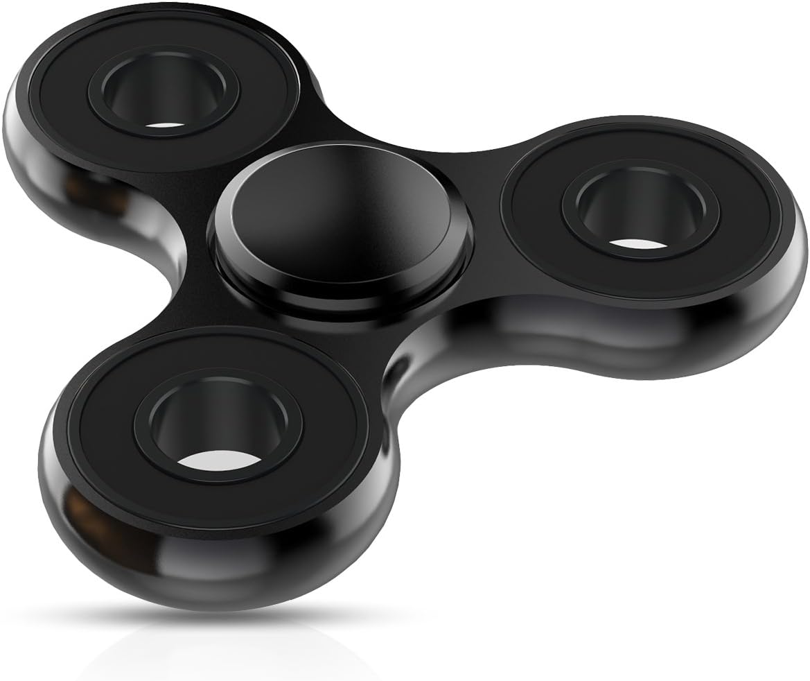 ATESSON Fidget Spinner Toys, Durable High Speed Bearing Metal Hand Finger Spinners EDC ADHD Focus Anxiety Stress Relief Boredom Killing Time Toys for Kids Adults