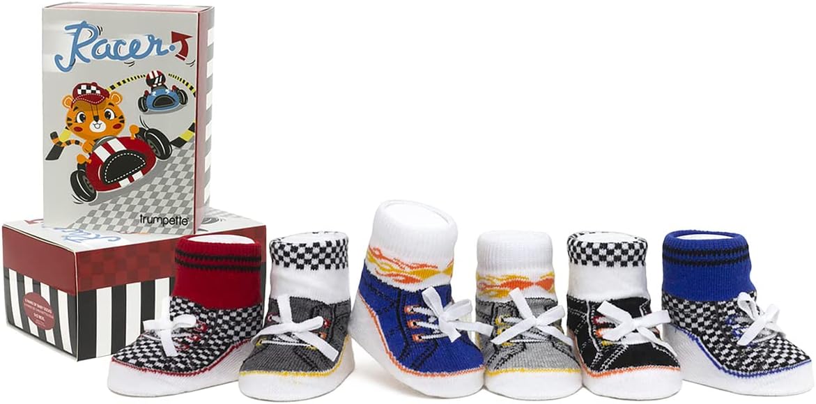 Trumpette Baby Boys' Sock Set-6 Pairs