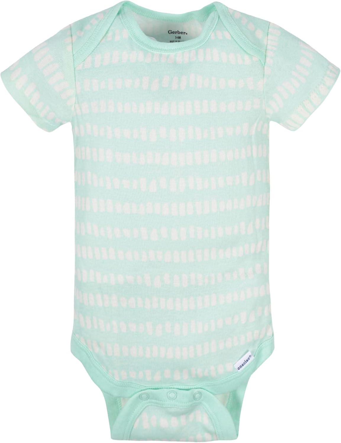 Gerber Baby 8-Pack Short Sleeve Onesie Bodysuits