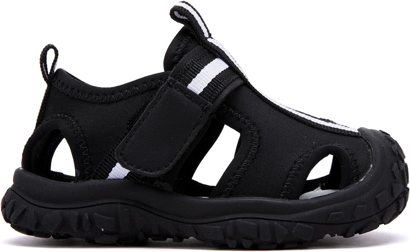BMCiTYBM Baby Boy Girl Closed Toe Summer Sandals Lightweight Shoes Infant Non-Slip First Walking Sneakers 6 9 12 18 24 Months