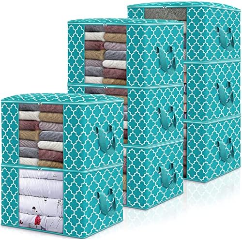Storage Bags 100L 8 Pack Clothes Organization and Storage Containers by WiseLife