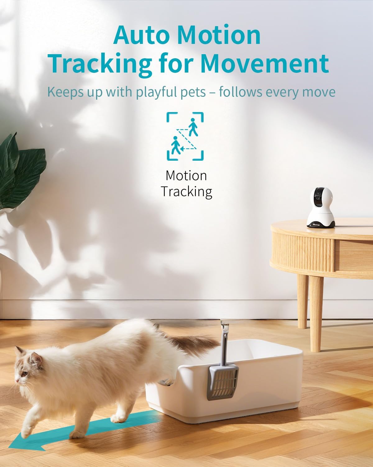 VIMTAG 2.5K Indoor Cameras for Home Security 2-Pack – Pet, Dog, Cat & Baby Monitor with Phone App, Audio & Speaker, Nanny Cam, 360° View, 5G/2.4G WiFi, Motion Detection, Night Vision, SD/Cloud Storage