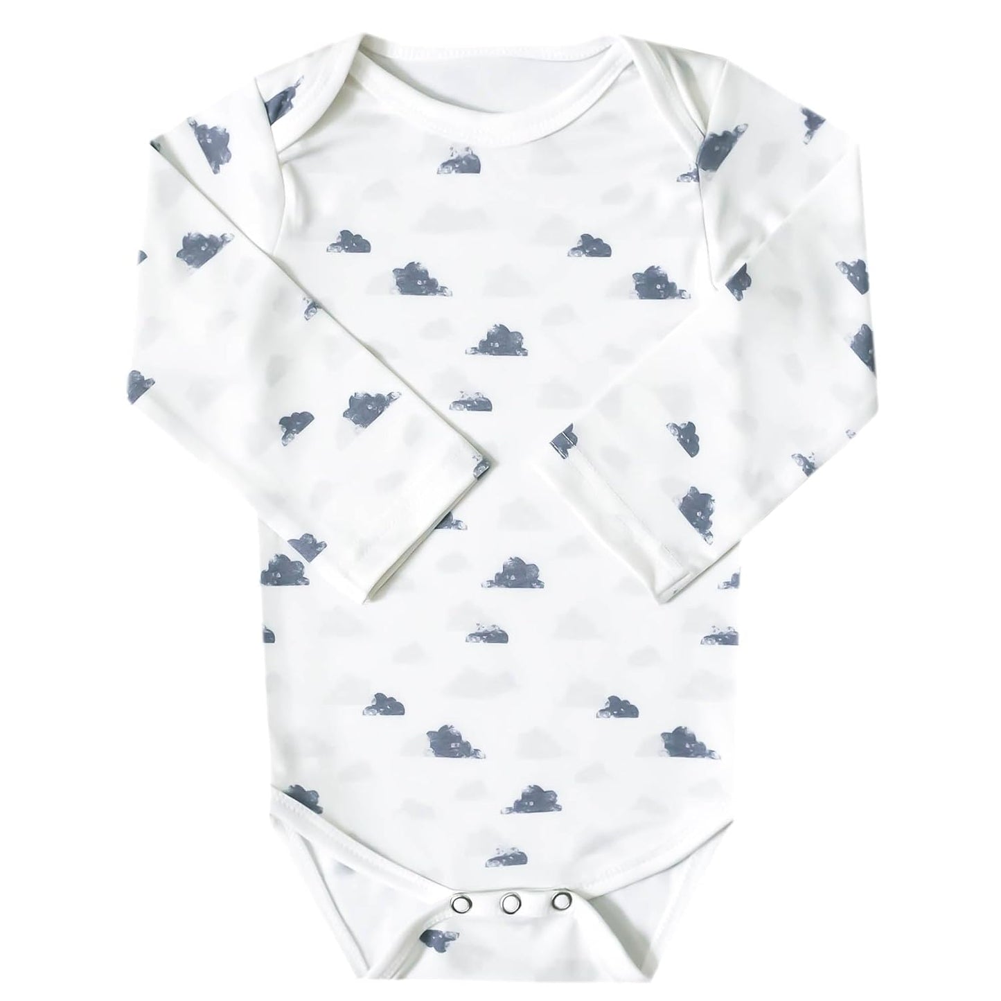 Copper Pearl Long Sleeve Bodysuit Baby: Ultra Soft Baby for Newborns, Boys, and Girls - Stylish, Comfortable, Overlap Shoulders, Premium Knit Fabric - 18-24 Months, Dream