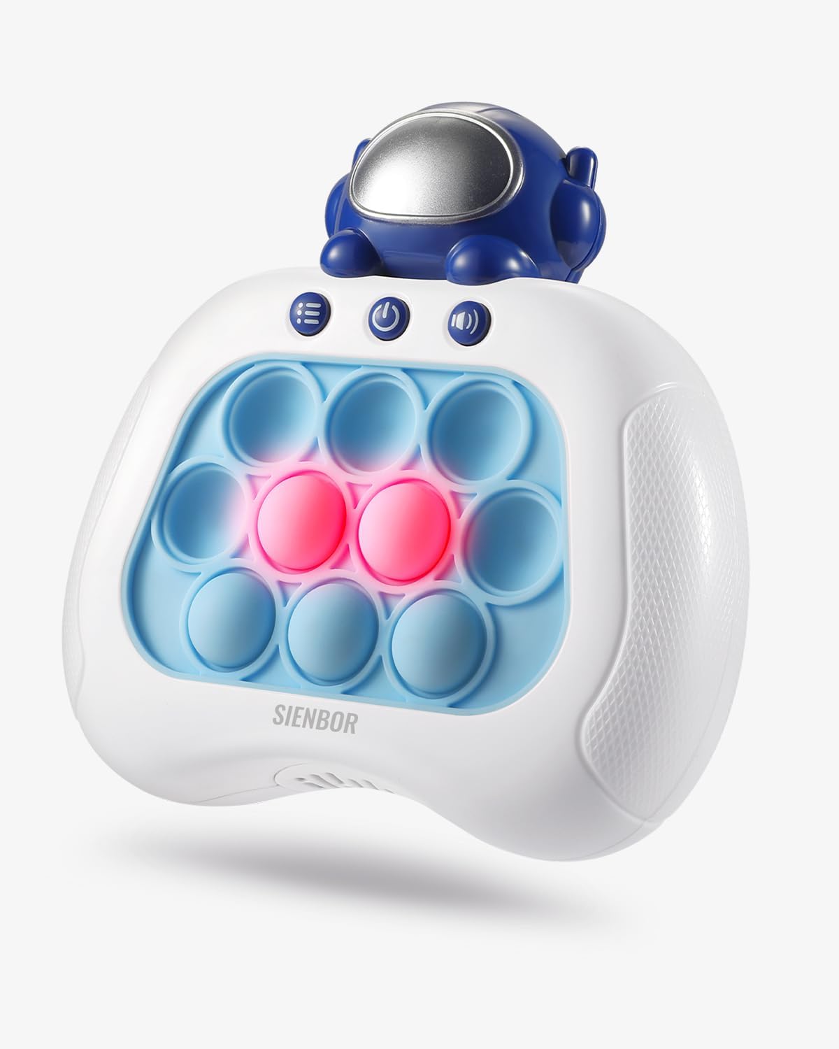 Quick Push Game Console,4 Modes Games, A Toy Game Machine That Exercises Reaction Ability and Improves Concentration |Teens Boys & Girls Ages 3-12 Years Old & Up (Light Blue)