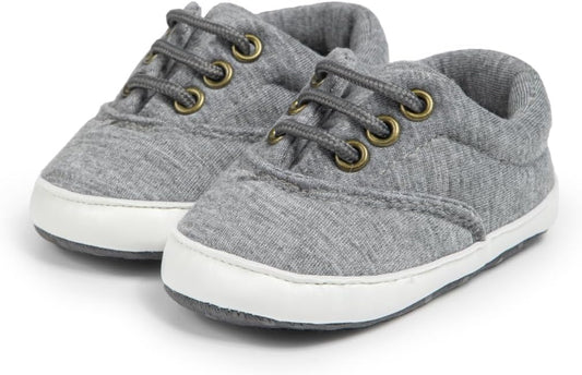 Morbido Infant Baby Boys Girls Canvas Sneaker Toddler Slip On Anti Skid Newborn First Walkers Candy Shoes for 0-18 Months