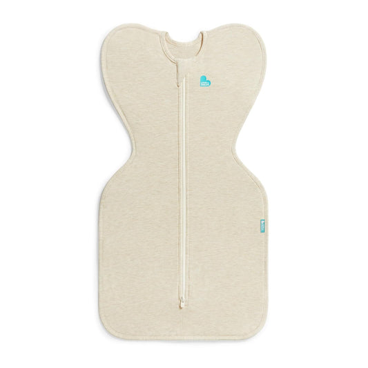 Love to Dream Swaddle UP, Sleep Sack 0-3 Months, Self-Soothing, Improves Sleep, Snug Fit Helps Calm Startle Reflex, Baby Essentials Must Haves Newborn, 1.0 TOG, 13-19 lbs, Oatmeal