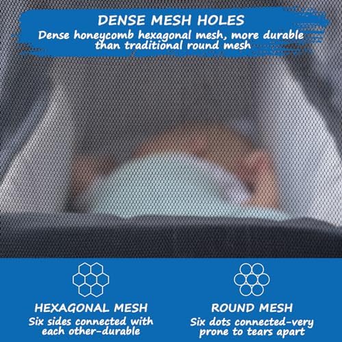 Baby Mosquito Net for Stroller, Reusable Bug Net and Mesh Protection - Image 4