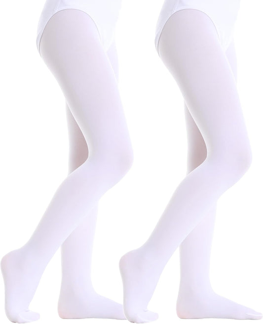 Toddler Girls Tights Dance Ballet Footed Leggings Ultra Soft Stockings for Kids Students