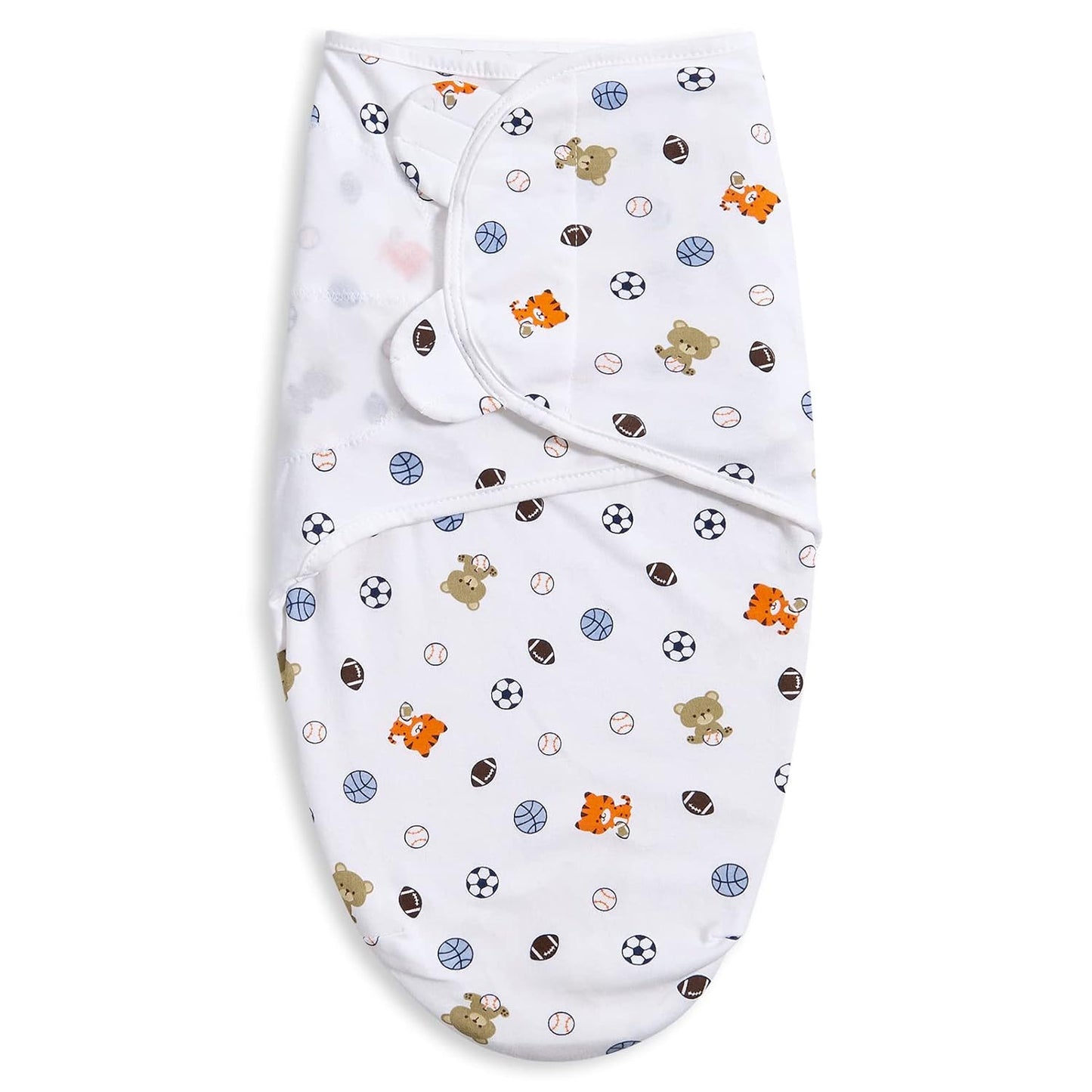Bubble bear Baby Swaddle Blankets for Baby Boy Girl 0-3 Months,Hypoallergenic Skin-Friendly Swaddle,Cute Little Soccer Ball, Dinosaur, Adjustable Newborn Sleep Sack, 3 Pack